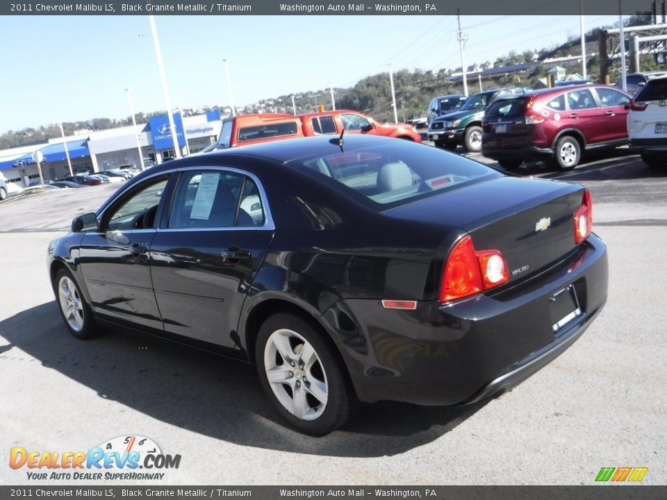 2011 Chevrolet Malibu LS Black Granite Metallic / Titanium Photo #7