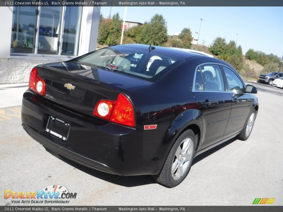 2011 Chevrolet Malibu LS Black Granite Metallic / Titanium Photo #9