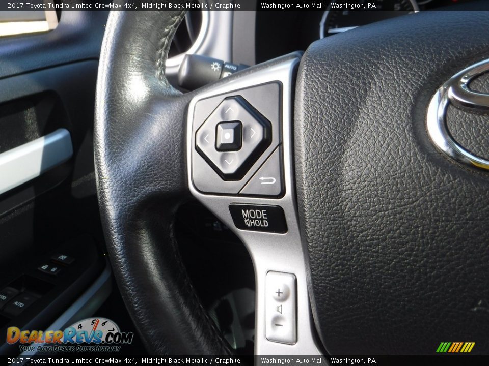 2017 Toyota Tundra Limited CrewMax 4x4 Steering Wheel Photo #31