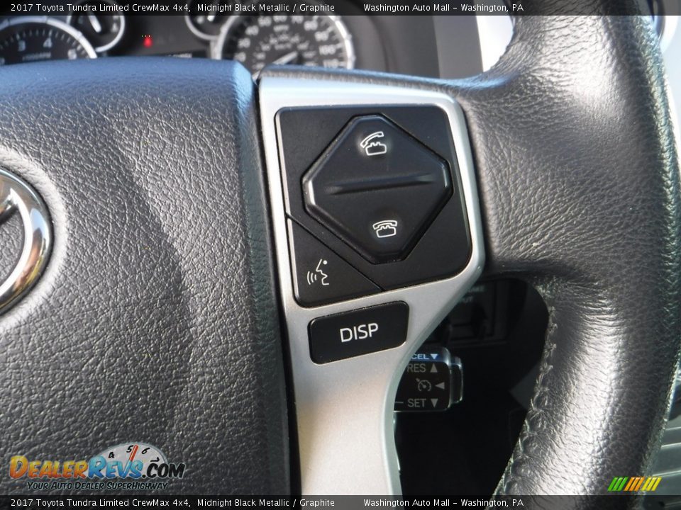 2017 Toyota Tundra Limited CrewMax 4x4 Steering Wheel Photo #32