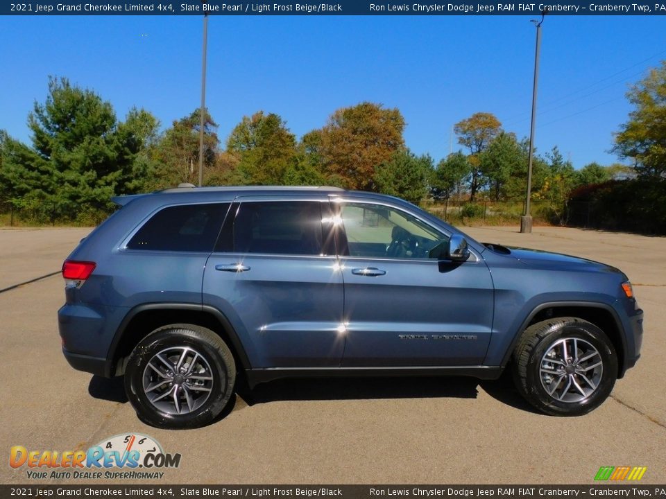 Slate Blue Pearl 2021 Jeep Grand Cherokee Limited 4x4 Photo #4