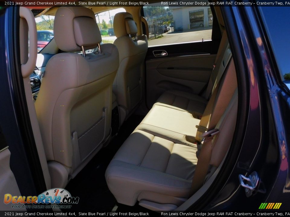 Rear Seat of 2021 Jeep Grand Cherokee Limited 4x4 Photo #12