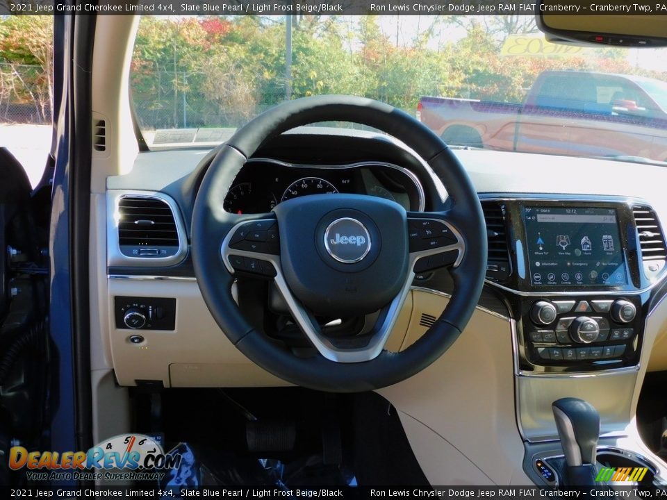 2021 Jeep Grand Cherokee Limited 4x4 Steering Wheel Photo #13