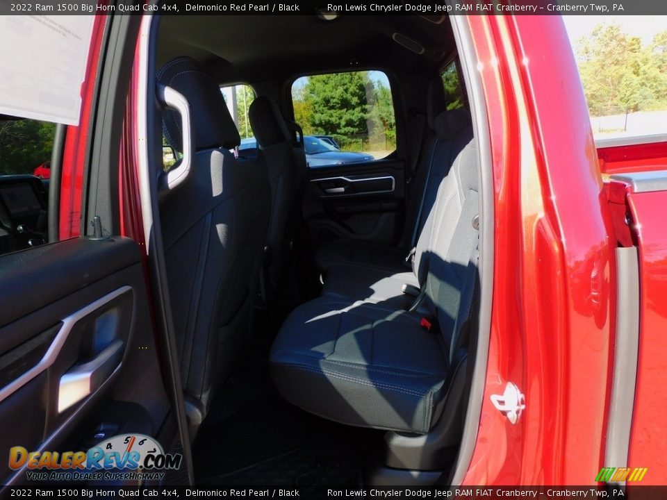 2022 Ram 1500 Big Horn Quad Cab 4x4 Delmonico Red Pearl / Black Photo #12
