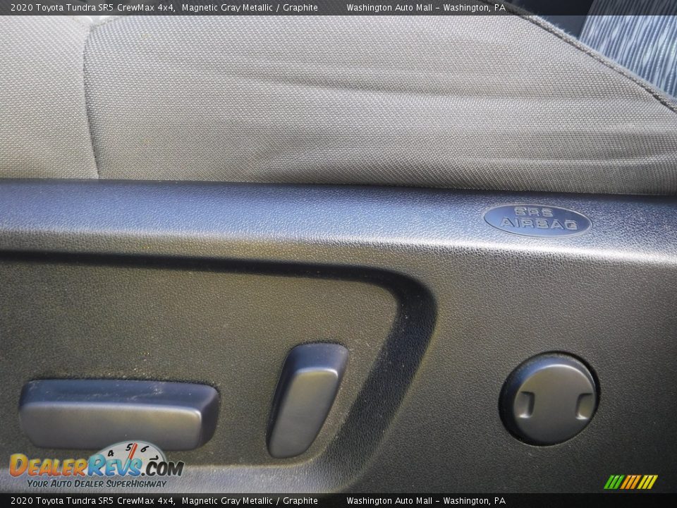 2020 Toyota Tundra SR5 CrewMax 4x4 Magnetic Gray Metallic / Graphite Photo #23