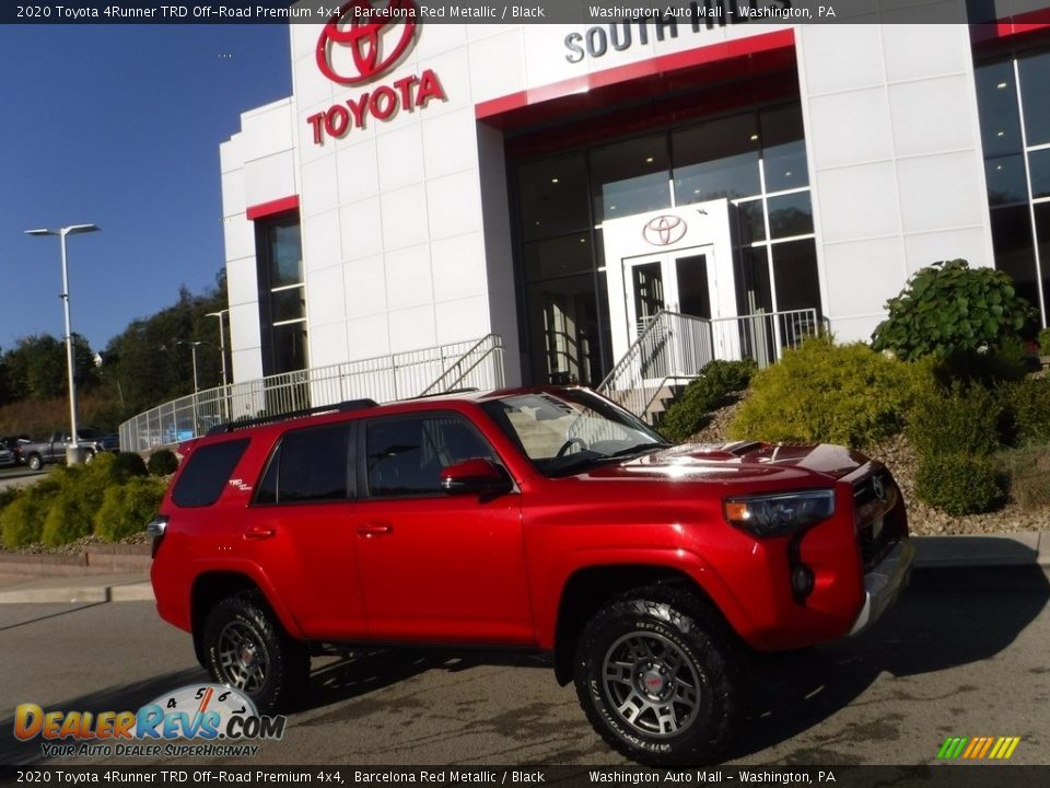 2020 Toyota 4Runner TRD Off-Road Premium 4x4 Barcelona Red Metallic / Black Photo #2