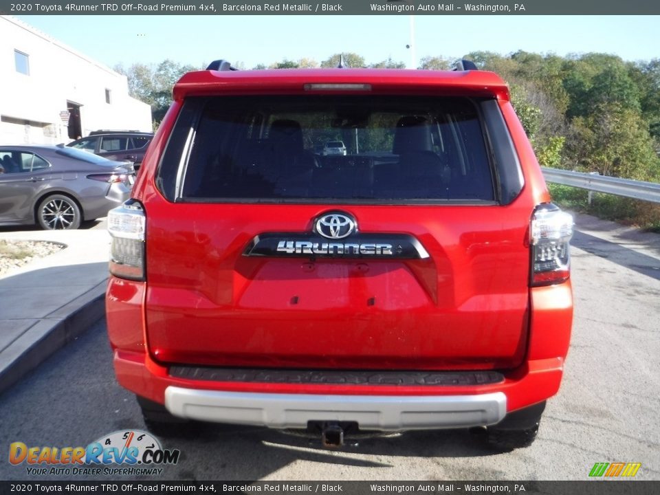 2020 Toyota 4Runner TRD Off-Road Premium 4x4 Barcelona Red Metallic / Black Photo #16