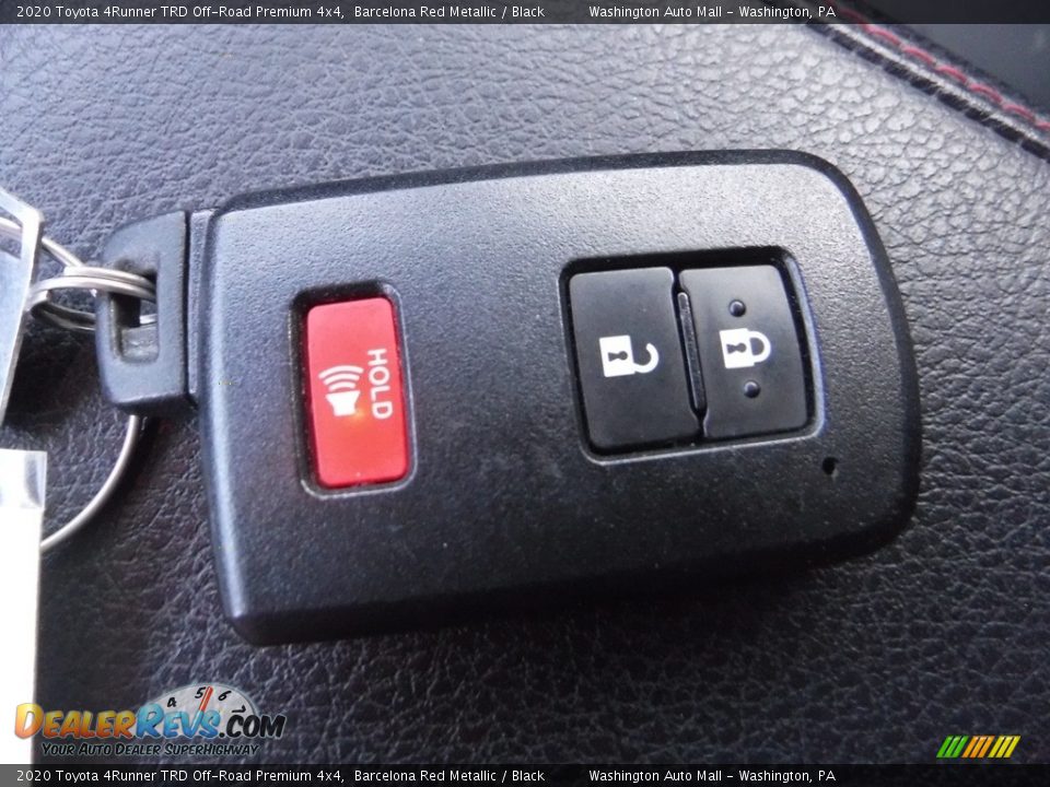 2020 Toyota 4Runner TRD Off-Road Premium 4x4 Barcelona Red Metallic / Black Photo #32