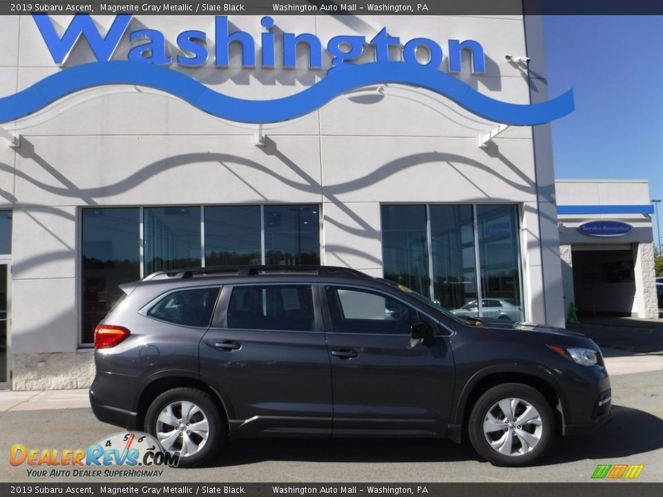 2019 Subaru Ascent Magnetite Gray Metallic / Slate Black Photo #2