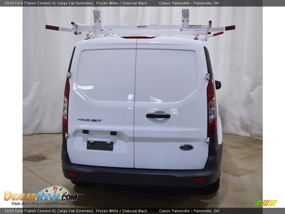 2016 Ford Transit Connect XL Cargo Van Extended Frozen White / Charcoal Black Photo #3