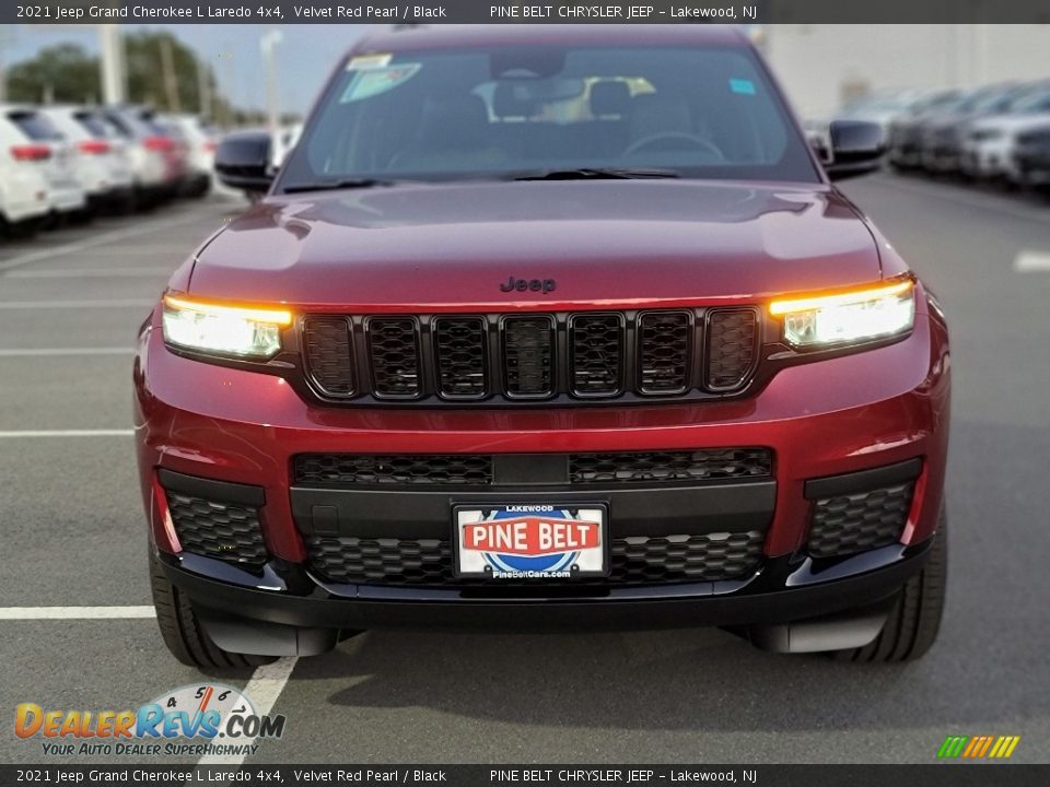 2021 Jeep Grand Cherokee L Laredo 4x4 Velvet Red Pearl / Black Photo #3