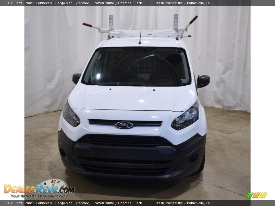 2016 Ford Transit Connect XL Cargo Van Extended Frozen White / Charcoal Black Photo #4