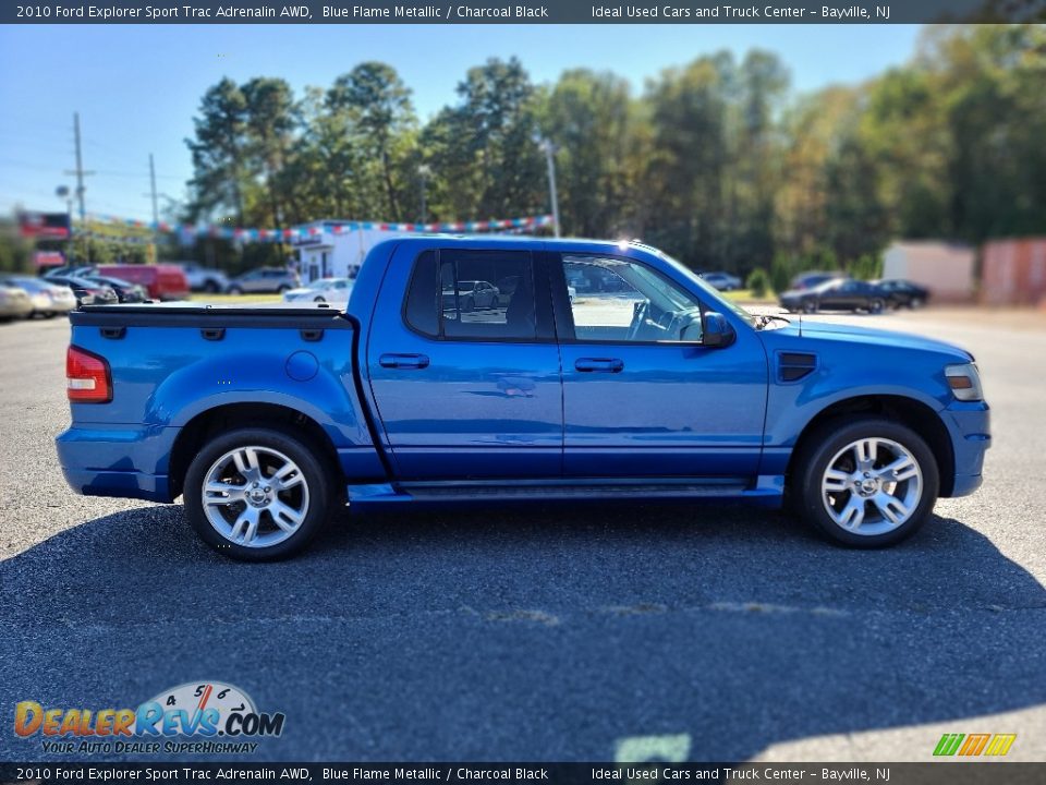 Blue Flame Metallic 2010 Ford Explorer Sport Trac Adrenalin AWD Photo #6