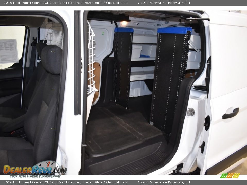 2016 Ford Transit Connect XL Cargo Van Extended Frozen White / Charcoal Black Photo #8