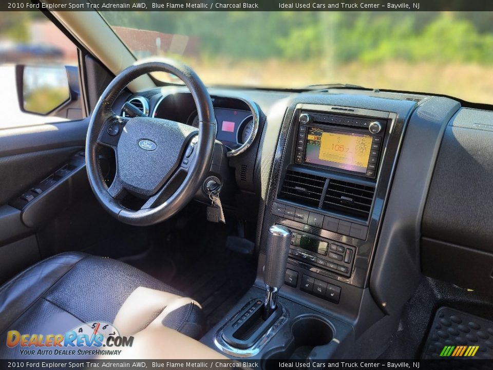 Dashboard of 2010 Ford Explorer Sport Trac Adrenalin AWD Photo #11