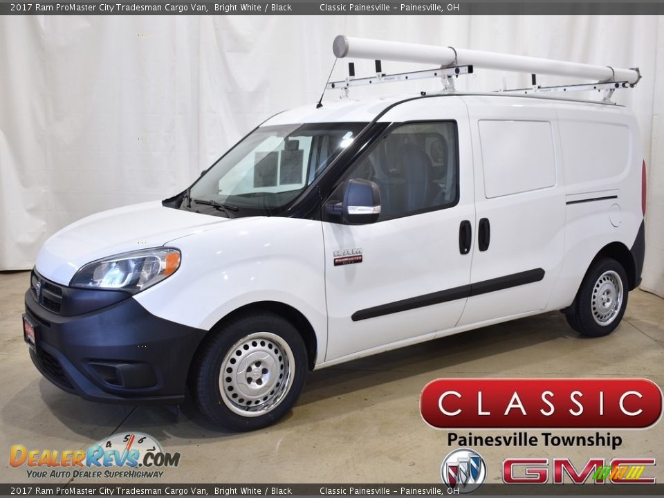 2017 Ram ProMaster City Tradesman Cargo Van Bright White / Black Photo #1