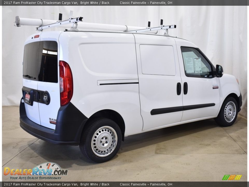 2017 Ram ProMaster City Tradesman Cargo Van Bright White / Black Photo #2