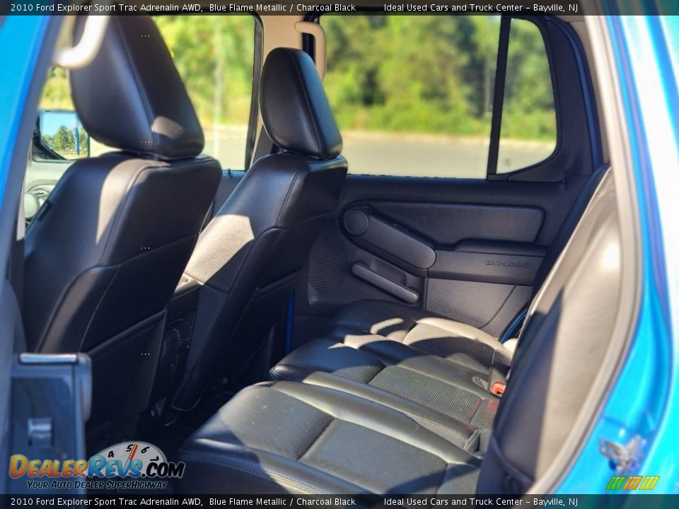 2010 Ford Explorer Sport Trac Adrenalin AWD Blue Flame Metallic / Charcoal Black Photo #18