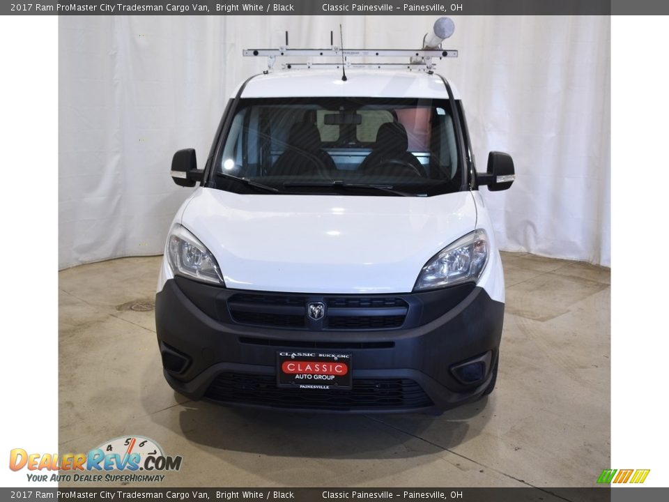 2017 Ram ProMaster City Tradesman Cargo Van Bright White / Black Photo #4