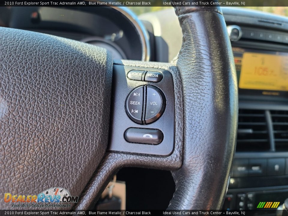 2010 Ford Explorer Sport Trac Adrenalin AWD Steering Wheel Photo #20