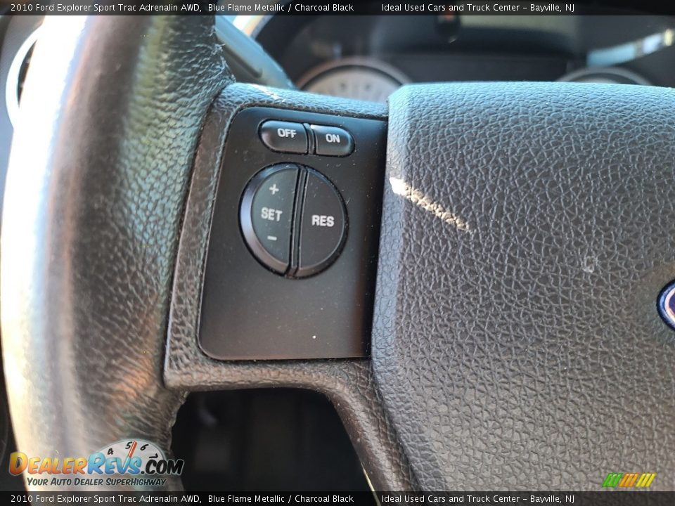 2010 Ford Explorer Sport Trac Adrenalin AWD Steering Wheel Photo #21