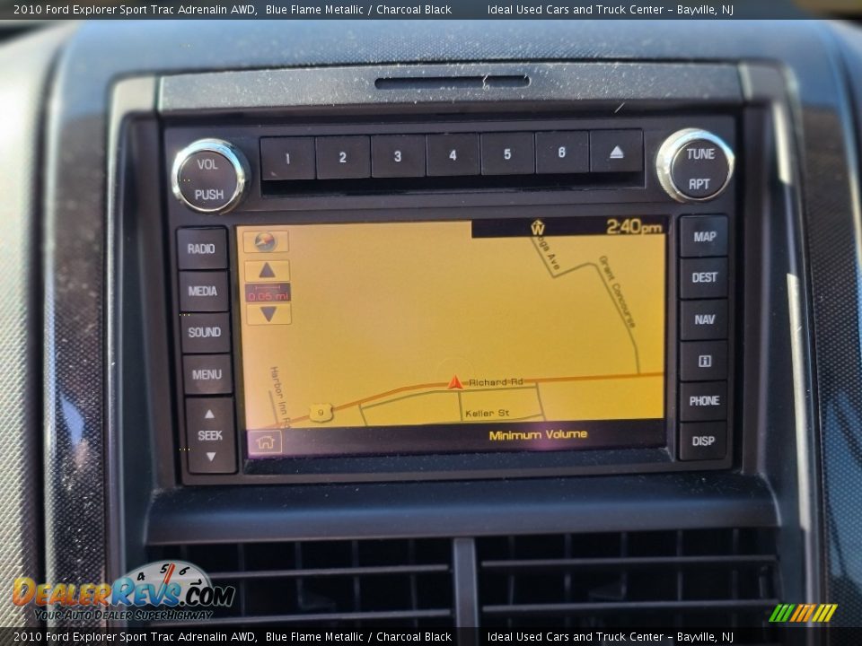 Navigation of 2010 Ford Explorer Sport Trac Adrenalin AWD Photo #24