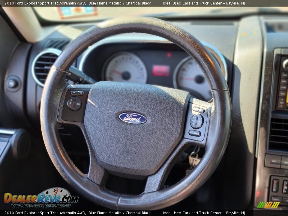 2010 Ford Explorer Sport Trac Adrenalin AWD Steering Wheel Photo #25