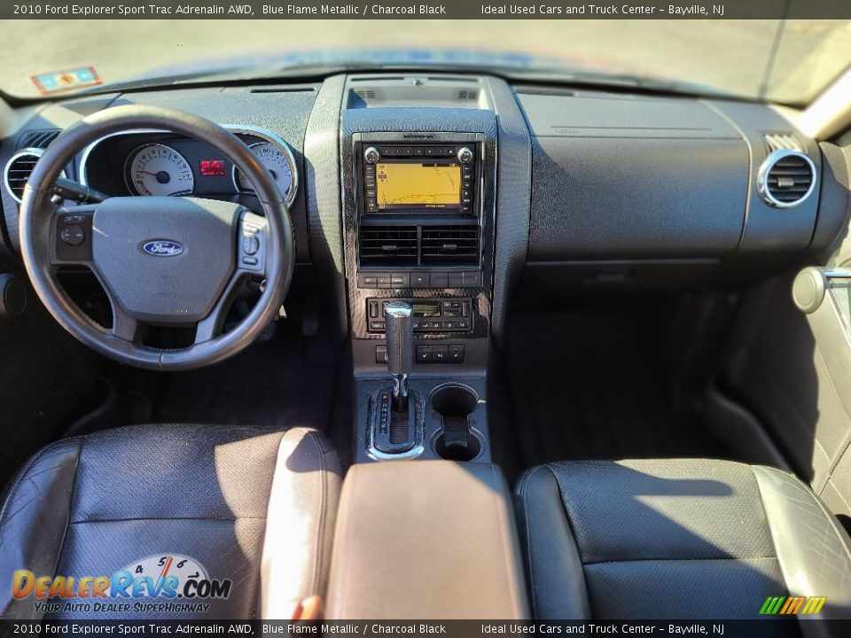 Dashboard of 2010 Ford Explorer Sport Trac Adrenalin AWD Photo #27