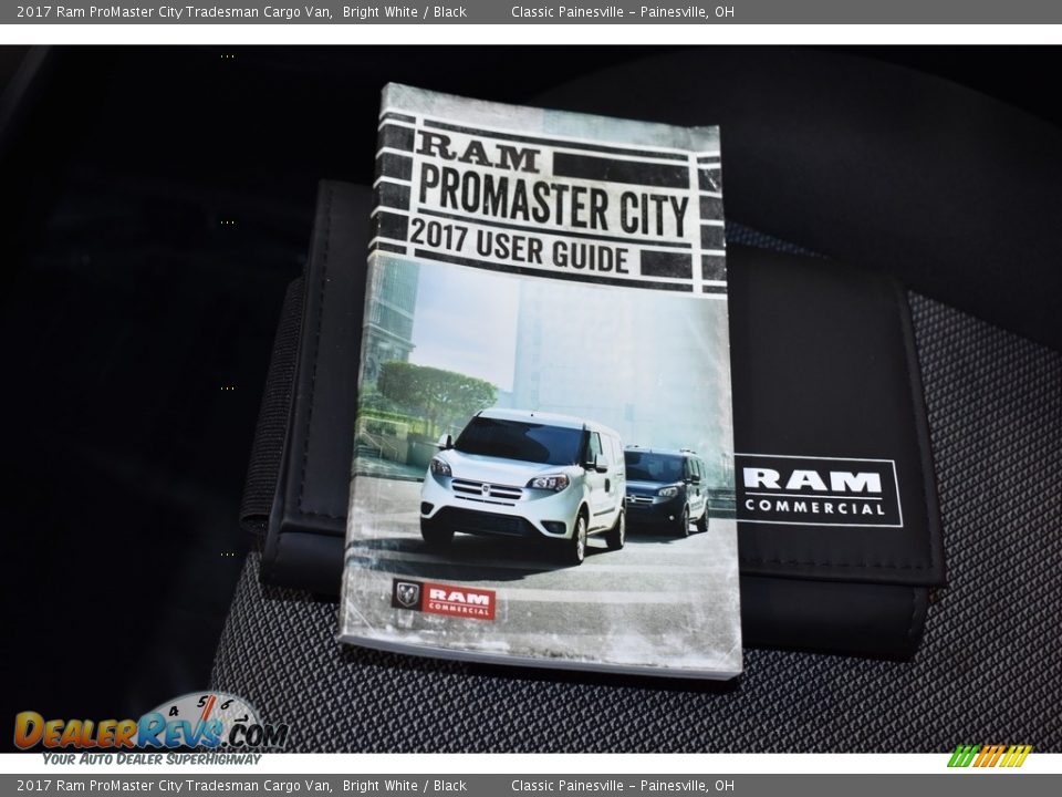 2017 Ram ProMaster City Tradesman Cargo Van Bright White / Black Photo #16