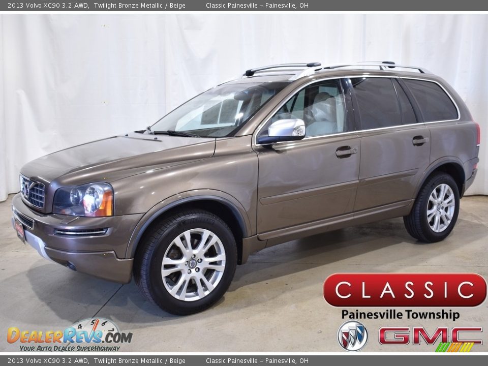 2013 Volvo XC90 3.2 AWD Twilight Bronze Metallic / Beige Photo #1