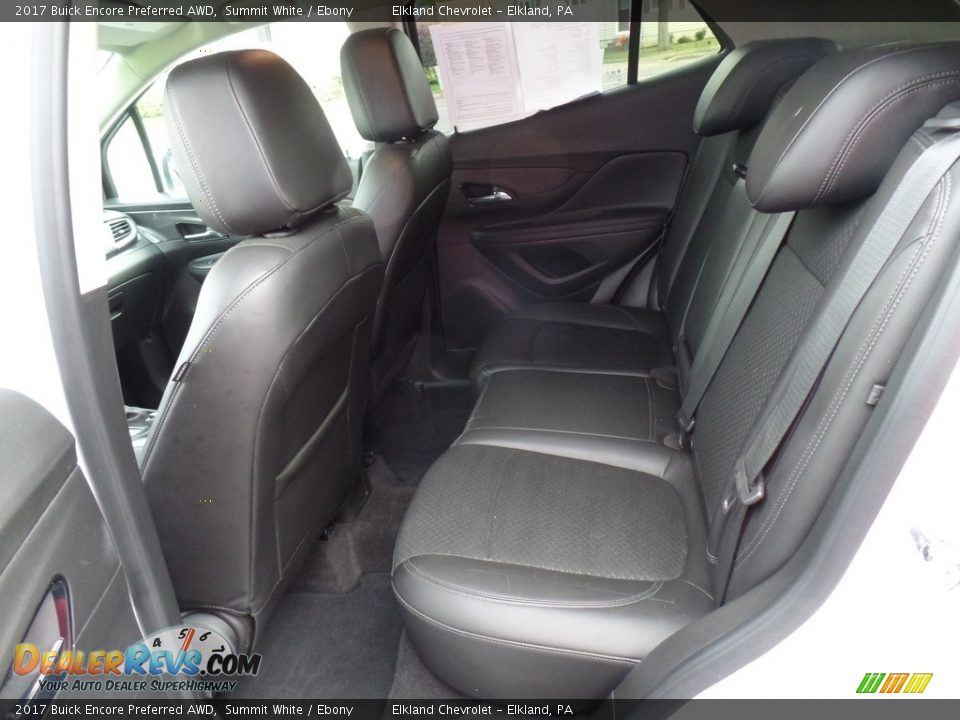 2017 Buick Encore Preferred AWD Summit White / Ebony Photo #33