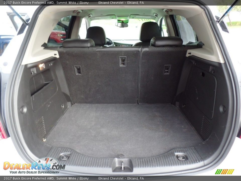 2017 Buick Encore Preferred AWD Summit White / Ebony Photo #34