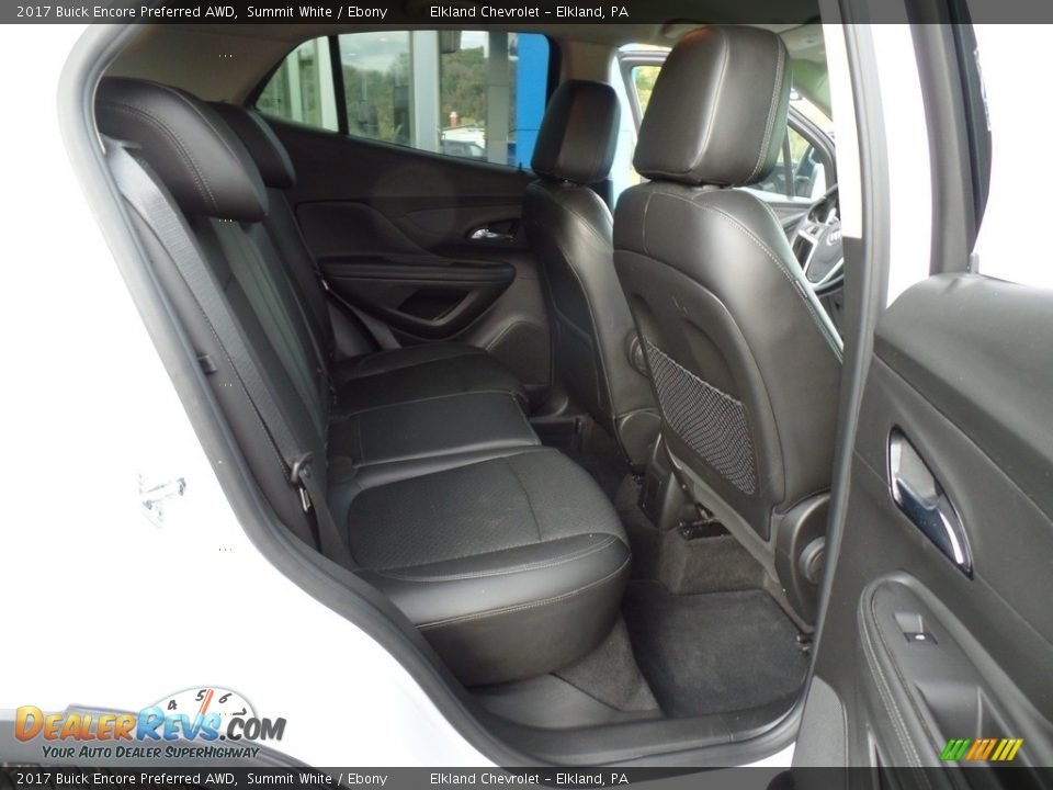 2017 Buick Encore Preferred AWD Summit White / Ebony Photo #35