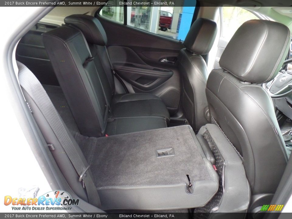 2017 Buick Encore Preferred AWD Summit White / Ebony Photo #36