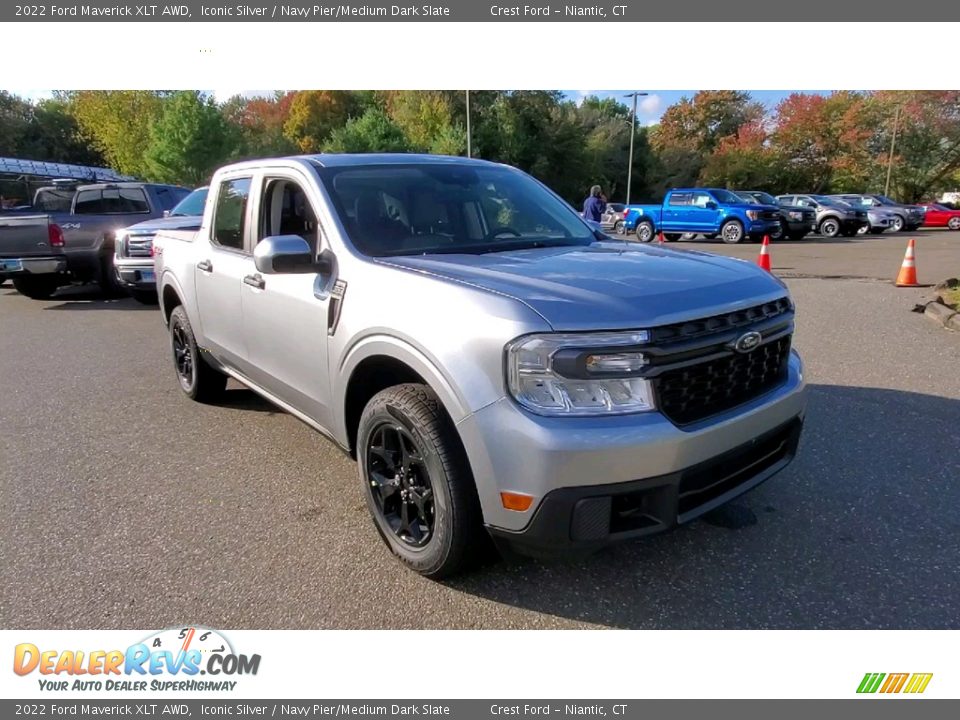 Front 3/4 View of 2022 Ford Maverick XLT AWD Photo #1