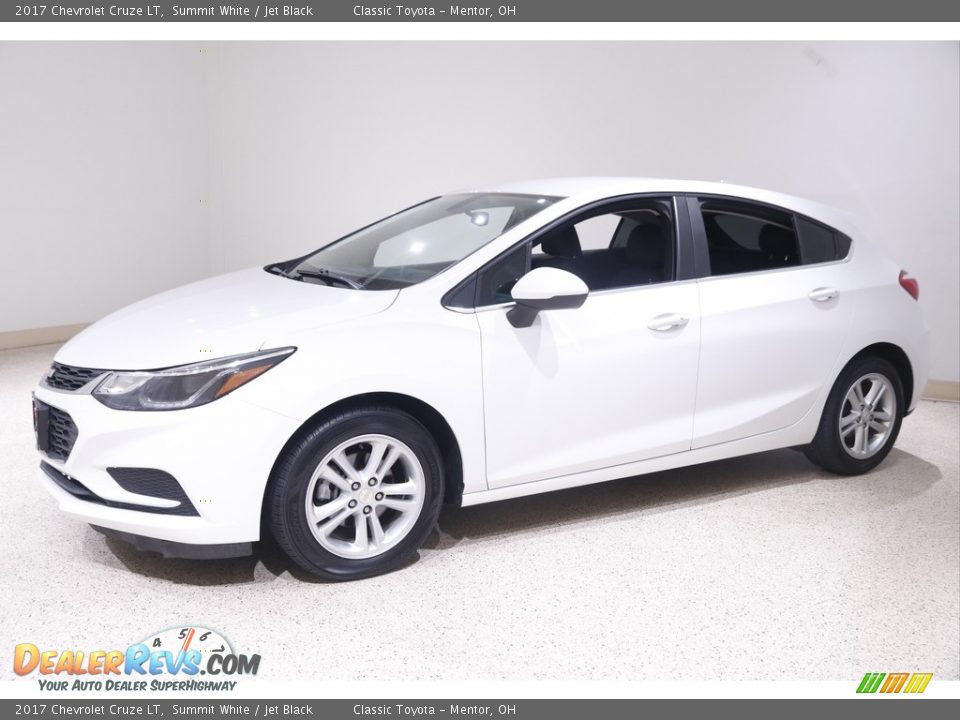 2017 Chevrolet Cruze LT Summit White / Jet Black Photo #3