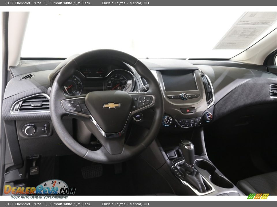 2017 Chevrolet Cruze LT Summit White / Jet Black Photo #6
