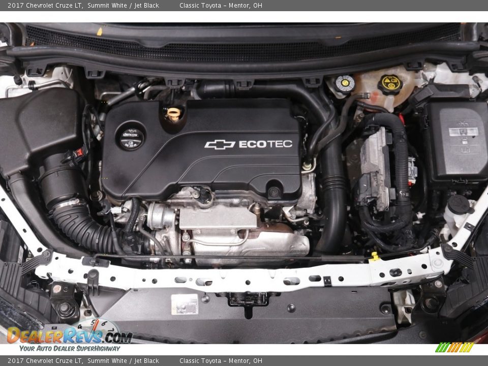 2017 Chevrolet Cruze LT Summit White / Jet Black Photo #18