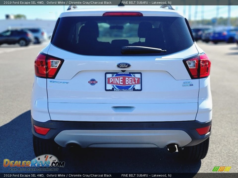 2019 Ford Escape SEL 4WD Oxford White / Chromite Gray/Charcoal Black Photo #16