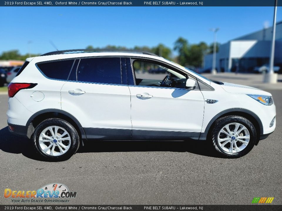 2019 Ford Escape SEL 4WD Oxford White / Chromite Gray/Charcoal Black Photo #18