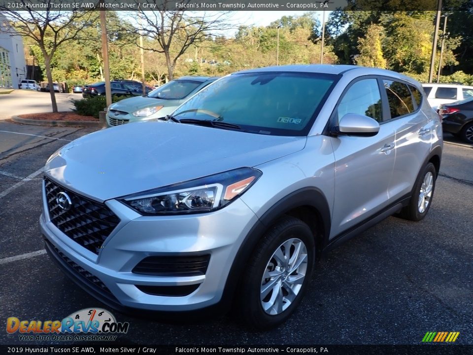 2019 Hyundai Tucson SE AWD Molten Silver / Gray Photo #1