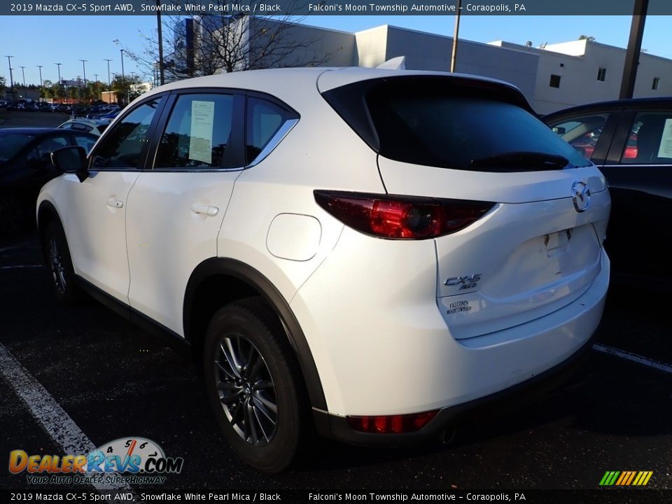 2019 Mazda CX-5 Sport AWD Snowflake White Pearl Mica / Black Photo #2