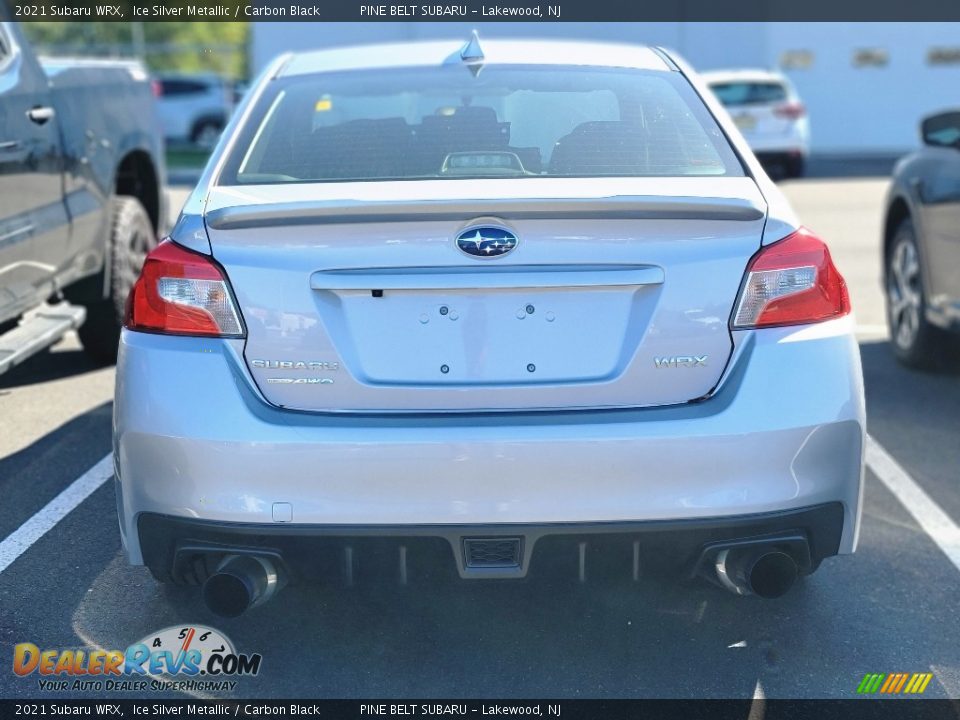 2021 Subaru WRX Ice Silver Metallic / Carbon Black Photo #4