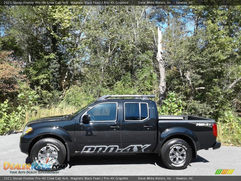 Magnetic Black Pearl 2021 Nissan Frontier Pro-4X Crew Cab 4x4 Photo #1