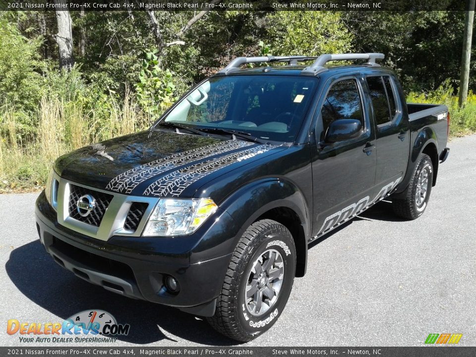 Magnetic Black Pearl 2021 Nissan Frontier Pro-4X Crew Cab 4x4 Photo #3
