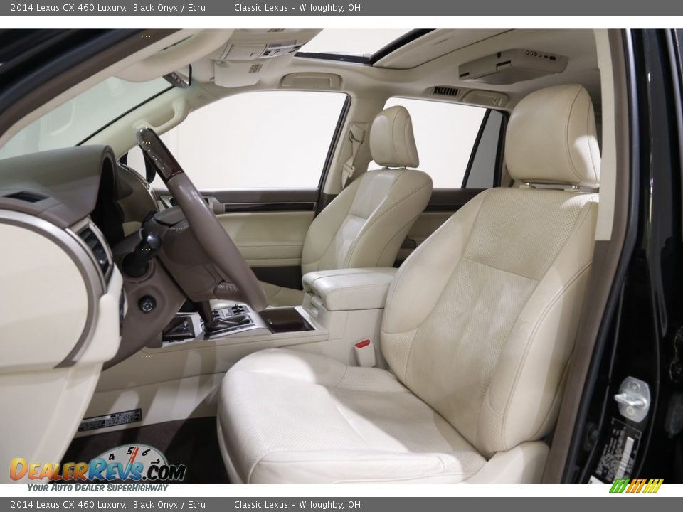 Front Seat of 2014 Lexus GX 460 Luxury Photo #5