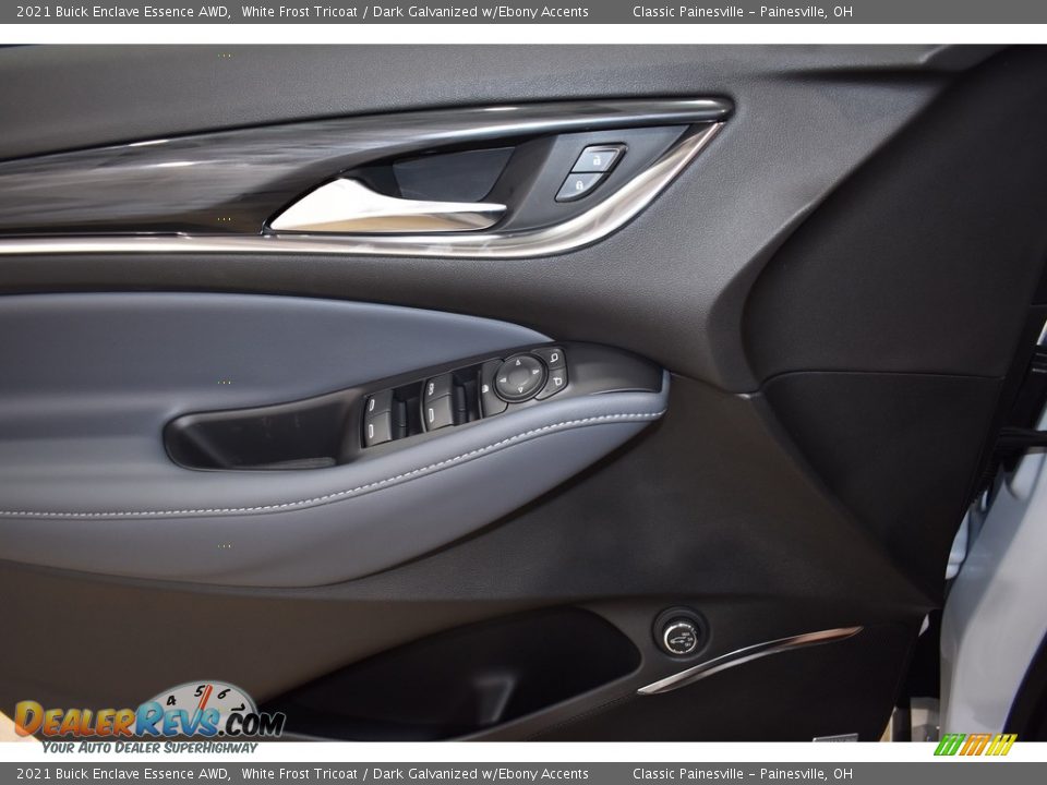 2021 Buick Enclave Essence AWD White Frost Tricoat / Dark Galvanized w/Ebony Accents Photo #8