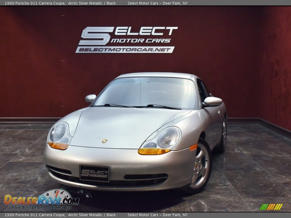 1999 Porsche 911 Carrera Coupe Arctic Silver Metallic / Black Photo #1