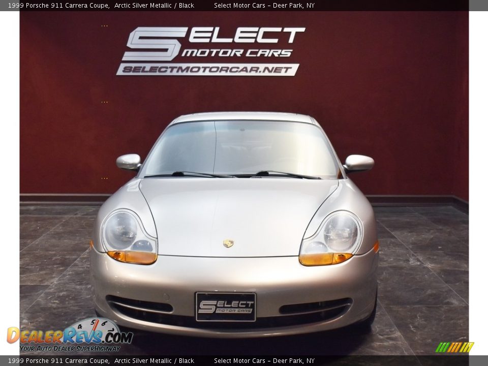 1999 Porsche 911 Carrera Coupe Arctic Silver Metallic / Black Photo #2