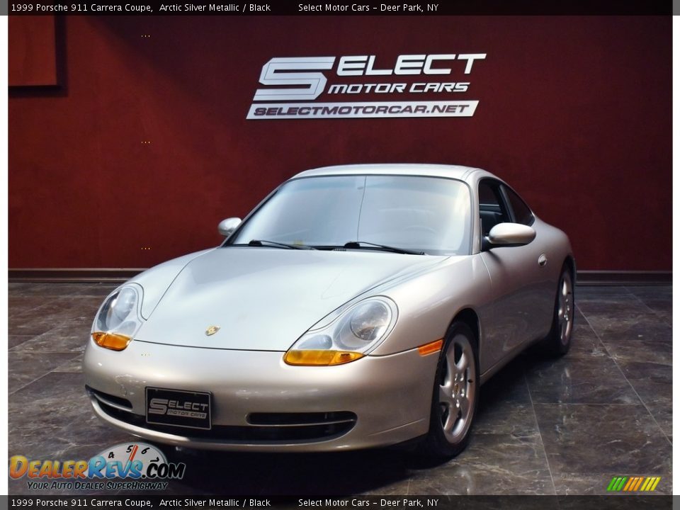 1999 Porsche 911 Carrera Coupe Arctic Silver Metallic / Black Photo #7